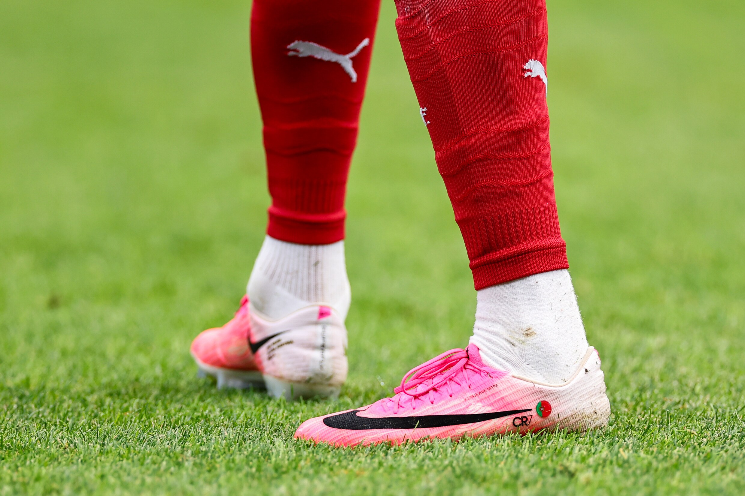roze schoenen